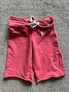 Polo Ralph Lauren Girls Logo Sweat Casual Coral Drawstring Shorts 5 - Picture 1 of 3