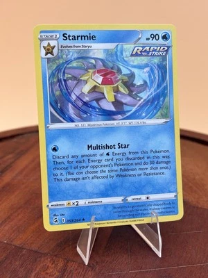 2021 Pokemon Fusion Strike Starmie #053 - Image 1 of 2