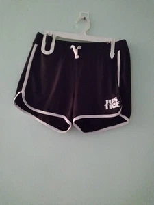 Justice Mädchen Activewear Shorts schwarz/weiß Größe L 12/14 - Bild 1 von 5