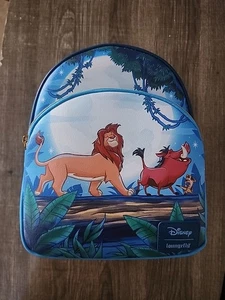 BRAND NEW Loungefly Disney The Lion King Hakuna Matata Moon Mini Backpack - Picture 1 of 7