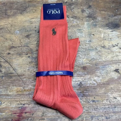 Calcetines clásicos naranja Polo Ralph Lauren para hombre Foto 1 de 4