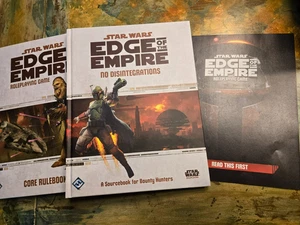 Star Wars RPG No Disintegrations SWE16 Fantasy Flight Games Core Rulebook FFG - Bild 1 von 23