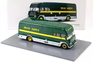 F1 BEDFORD LOTUS TRUCK TEAM F1 TRANSPORTER 1961-63 1/43 SPARK S6003 - Picture 1 of 5