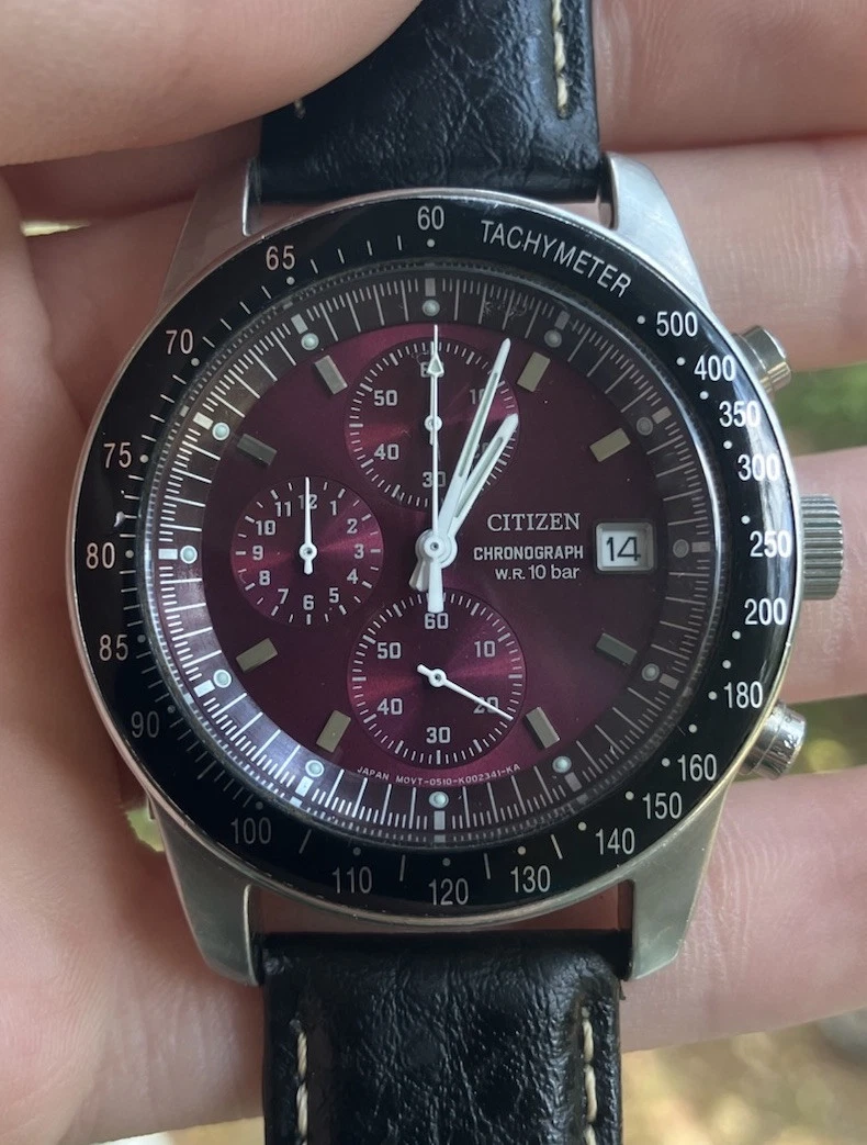 Citizen Chronograph WR100 Wristwatches for sale | eBay