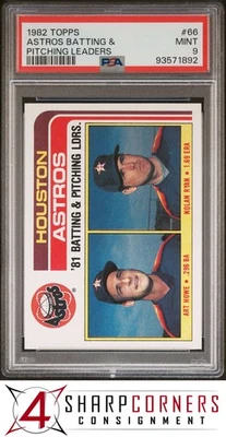 1982 TOPPS #66 NOLAN RYAN ASTROS HOF PSA 9 - Image 1 of 3