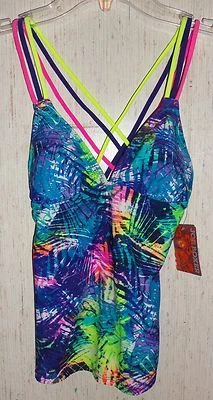 NUEVO CON ETIQUETAS TOP TANKINI JOE BOXER MUJER TALLA XS Foto 1 de 2