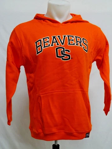 Oregon State Beavers Youth Boys Orange NCAA Pullover Performance Hoodie S M L XL Cover