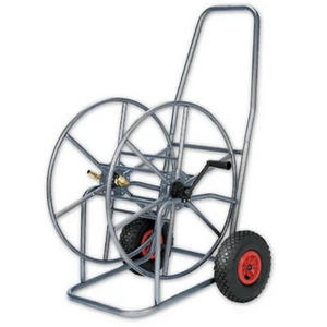 Schlauchwagen Gartenschlauchwagen Schlauchtrommel max 110m 3/4" Edelstahl - Bild 1 von 1