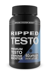 Ripped Testo - Testosterone Booster - Improve Strength, Libido, and Energy - Picture 1 of 3