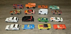 Vintage Hot Wheels Matchbox Ertl Lot Of 16 Very Used - Picture 1 of 2