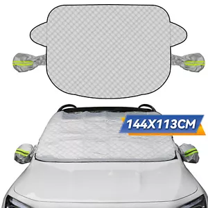 Car Windshield Cover Protect Winter Snow Ice Frost Freeze Sunshade Protector_US - Picture 1 of 9