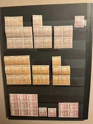 Hungary Harvesting Wheat Multiples 1919-1924 Scott Cat 174/343 171 stamps - Image 1 of 4