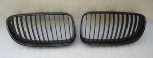2011-12 BMW E92LCi E93BMW 328i 335i COUPE CABRIO GENUINE BLACK GRILLE GRILL SET - Picture 1 of 1