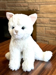 Douglas Cuddle Toy Winnie White Cat Kitten SOFT Plush Stuffed Animal 15052 - Picture 1 of 11