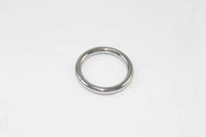 20mm Innendurchmesser Gardinenstange Ring Poliert Chrom Metall Packung Größe 120 - Picture 1 of 1