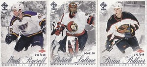 01-02 Pacific Private Stock Mark Rycroft /108 Rookie SILVER Blues 2001