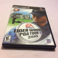 Tiger Woods PGA Tour 2003 Playstation 2 PS2 Sports Golf Game No Manual Free Ship