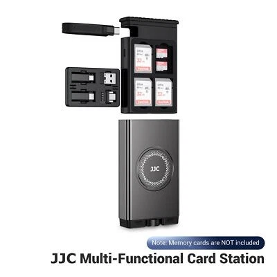 24-Slot Memory Card Reader Holder SD SDHC Micro SD TF Card Reader USB 3.1 Type-C - Image 1 of 4