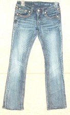 Women's GRACE in LA BOOT CUT bejeweled jeans , 26