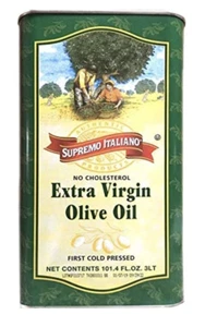 Supremo Italiano Extra Virgin Olive Oil 3L Packed in Italy - Picture 1 of 12