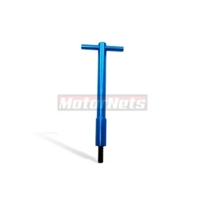 Valve Cover Blue Anodized Aluminum T Handle Bolts T-Bar 1/4"-20 Chevy Ford Dodge - Picture 1 of 3