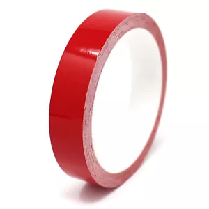 10m Zierstreifen 20mm Karminrot Auto Motorrad Dekorstreifen Rot Seitenstreifen - Bild 1 von 4