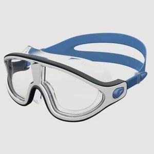 Speedo Adult Biofuse Rift Swimming Mask Bondi Blue/White/Clear,  Swimming Goggle - Foto 1 di 4