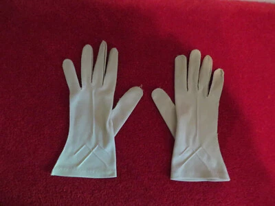 Guantes Hansen Vintage Original Crema/Beige Hasta la Muñeca Talla 7/años 50-60 Foto 1 de 4