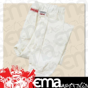 Simpson SI20501xxL Nomex Underwear Pants Full Length xx Large SFI 3.3 White - Picture 1 of 3