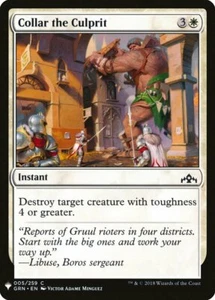 Collar the Culprit X4 (Mystery Booster & The List) Magic The Gathering (casi nuevo) *CCGHouse* Magic - Imagen 1 de 1