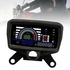 Motorcycle LCD Digital Speedometer Electronic Gear Display 12V Tachometer