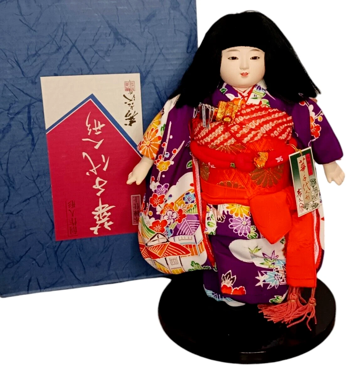 一松娃娃印第安纳古董日本娃娃| eBay