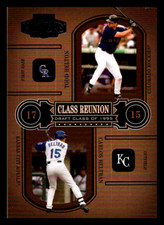 2004 Playoff Honors Class Reunion Todd Helton / Carlos Beltran /1995 #CR-17