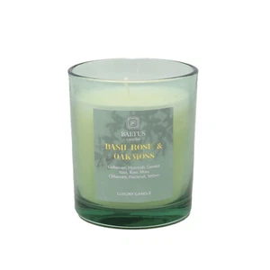 Scented Candle 135g Luxury Bottle Aromatherapy Basil Rose Oakmoss Air Freshener - Picture 1 of 3