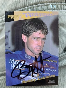 Bobby Labonte autographed NASCAR racing card. 2000 Winston Cup champion. - Picture 1 of 2