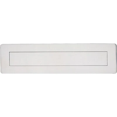 Briefeinwurf Edelstahl 315x80 mm Briefschlitz Postklappe Briefeinwurfklappe matt - Bild 1 von 4