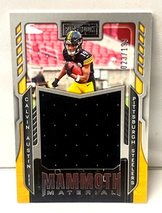 2022 Playbook Calvin Austin lll Mammoth Material 2 Color Patch 023/199 No.MM-33 - Picture 1 of 5