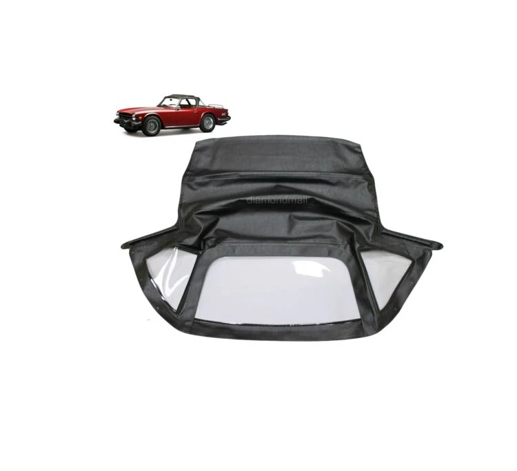 Compatível com TRIUMPH TR6 1969-1976 CONVERSÍVEL SOFT TOP SUBSTITUIÇÃO - Imagem 1 de 2