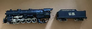 HO Scale Chesapeake & Ohio U.S. C&O 133 Locomotora y Coal Car BL - Imagen 1 de 4