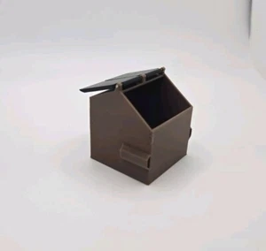 Contenedor de basura de 8 yardas a escala 1/50 en marrón - Imagen 1 de 8