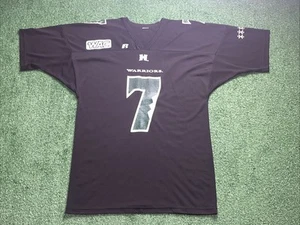 Davone Bass 2006 Hawaii Rainbow Warriors Russell Athletics #7 Black Jersey L/XL - Picture 1 of 8