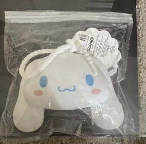 Sanrio Canela Rollo Bolso/Bolsa/Muñequera Cremallera Monedero Silicona Blanco -Nuevo - Imagen 1 de 2