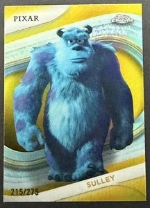 2025 Topps Chrome Disney Pixar Sulley Yellow /275 - Bild 1 von 4