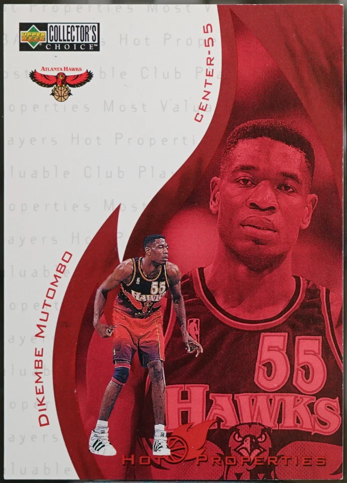1997-98 Collector's Choice Basketball Dikembe Mutombo #356 NM - Image 1 of 1