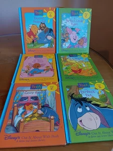 Out and About with Pooh Hardcover Picture Book Disney Vol 2,6,7,8,11 12 - Picture 1 of 7