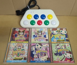 PS1 PS2 Pop'n Controller 2 + Pop'n Music 1 - 6 NTSC-J Konami Japan RU014-J2 - Picture 1 of 14