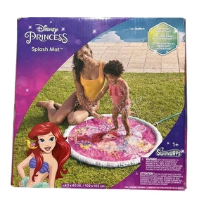 SwimWays Disney Princess Arielle Spritzmatte, Kinder Spritzpad & Outdoor Spielzeug - Bild 1 von 5