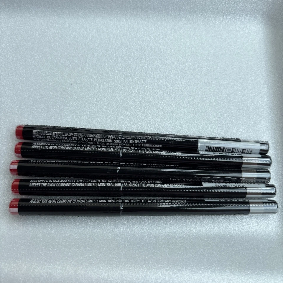 Avon fmg Glimmer Brow Definer, LOT of 5,  LIGHT BLONDE,  Brow Liner, Free Ship - Image 1 of 1