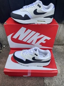 Womens Ladies Shoes Casual NIKE AIR MAX 1 Trainers White DZ2628 102 EU 37.5 UK 4 - Picture 1 of 15