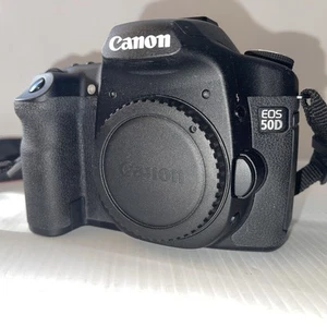 Canon EOS 50D DSLR Camera Body For Parts and Repair No Power - Picture 1 of 9